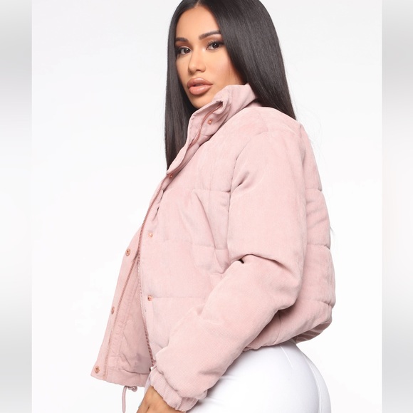 Dusty pink corduroy puffer 💕⭐️ - Picture 2 of 2